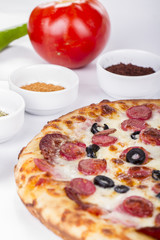 Turkish Traditional Pide Pizza Lahmacun