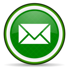 email green icon post sign