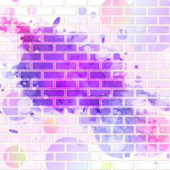 brick wall, graffiti - 81039686