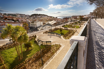 Miradouro São Pedro de Alcântara Lisboa Portugal