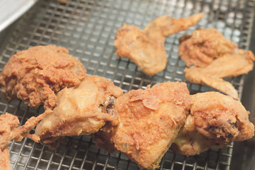 Fried Chicken Restaurant Tray