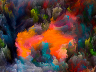Obraz na płótnie Canvas Exploding Color