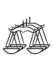 Libra Horoscope abstract art