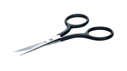 nail scissors with black handles