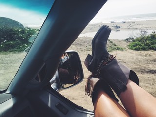 road trip on highway 1