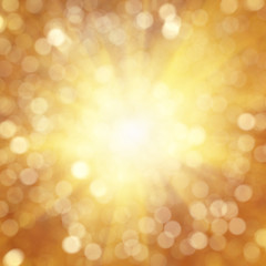 Golden texture bokeh