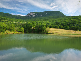 Lake in mountain