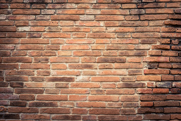 surface of the brick wall texture background