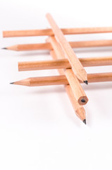 concept abstract of pencils background with space
