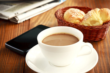 Coffee break at work