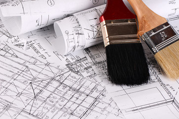 The projects of houses a background