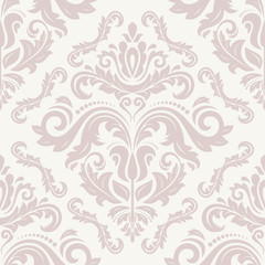 Damask Seamless Vector Pattern