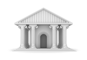 Obraz premium Classic antique greek temple