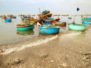 Mui Ne Hafen. Vietnam