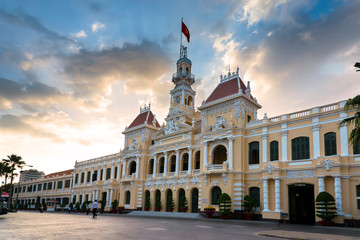 Naklejka premium Hochiminh city hall
