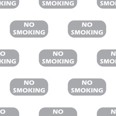 New No smoking seamless pattern