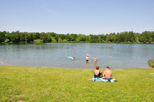 Badeg&auml;ste am Halberst&auml;dter See
