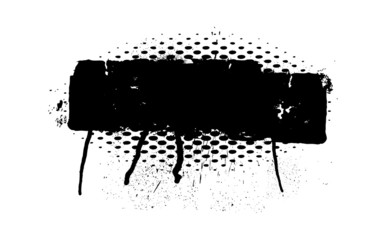 Rusty Halftone Textue Banner