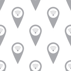 New Wi-fi pointer seamless pattern