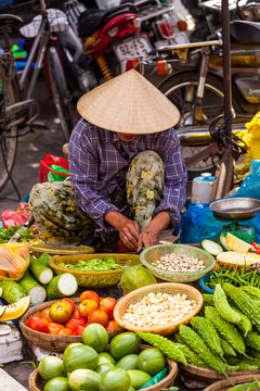 Menschen im Alltag in Vietnam