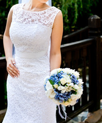 bride and wedding ring