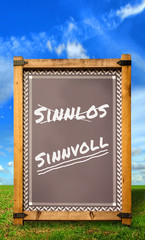 Strassenschild 34 - Sinnvoll