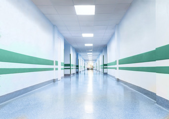Long Corridor in Hospital - 81056694