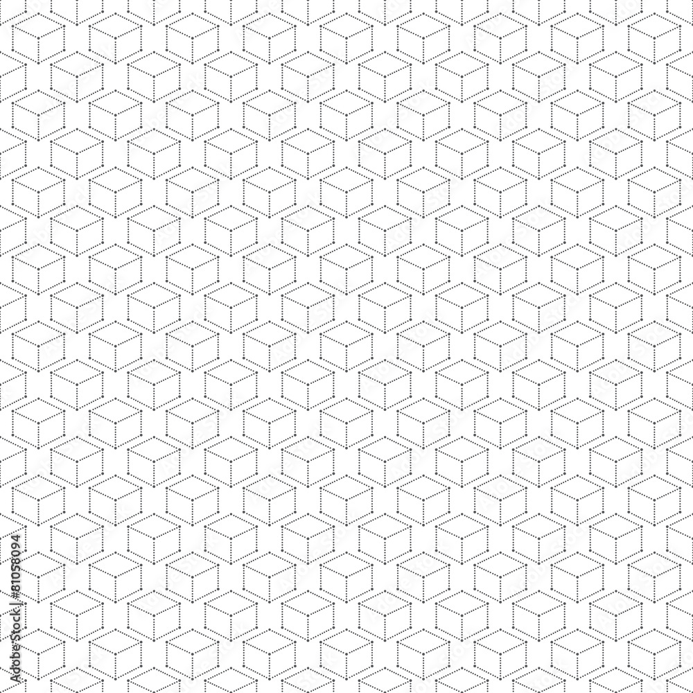 Poster seamless modern abstract geometric pattern dot with rhombuses