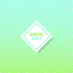 Abstract Geometric Pattern for Modern Hipster Cover Design