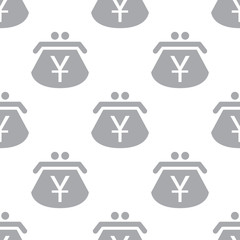 New Yen purse seamless pattern