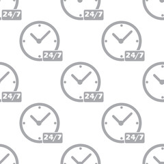 New Clock seamless pattern