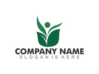 Fototapeta premium Organic Life - Logo