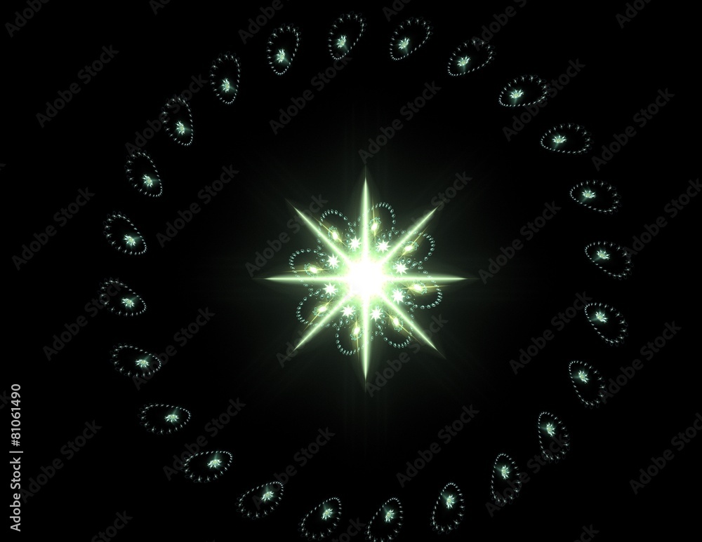 Poster abstract shape mesh spheres.