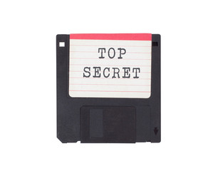 Fototapeta premium Floppy disk, data storage support