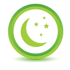 Green moon icon