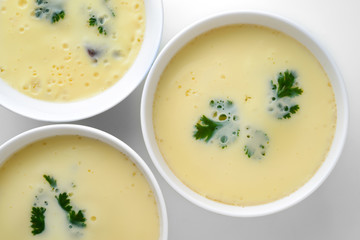 Steamed egg