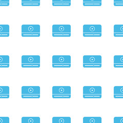 Unique Player seamless pattern