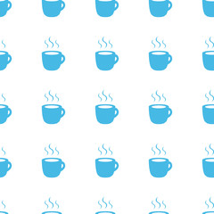 Unique Coffee seamless pattern