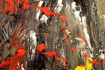 Abstract On Canvas