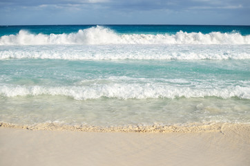 Waves at the beach