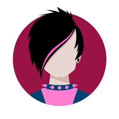 Emo avatar.