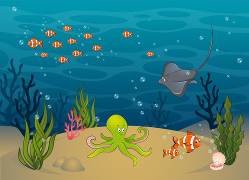 Unter dem Meer