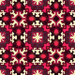 Seamless retro carpet