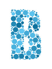 ALPHABET ICONS (letter B graphic design lettering)