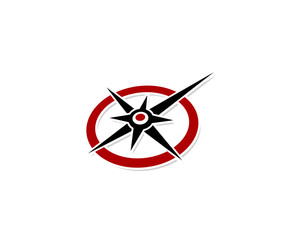 compass logo icon template 4