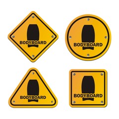 Obraz premium bodyboard signs