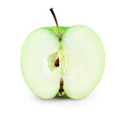 Fresh apple green slice