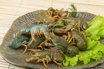 Raw Crayfish