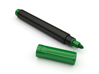 Зеленый маркер
