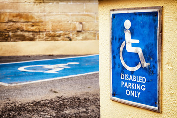 disabled sign